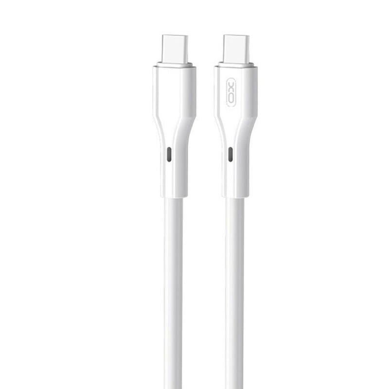 Кабель XO NBQ231B Rock Series USB Type-C - USB Type-C (M/M), 1 м, White (NBQ231B_White)