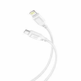 Кабель XO NBQ236A Braided USB Type-C - Lightning (M/M), 1 м, White (NBQ236A_White)