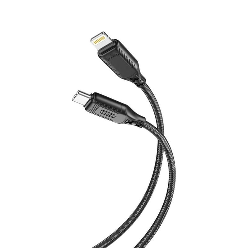 Кабель XO NBQ236A Braided USB Type-C - Lightning (M/M), 1 м, Black (NBQ236A_Black)