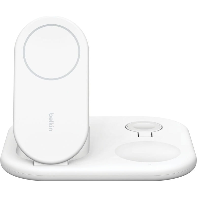 Безпровідний зарядний пристрій Belkin 3in1 Magnetic Foldable White (WIZ029VFWH)