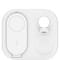 Фото - Безпровідний зарядний пристрій Belkin 3in1 Magnetic Foldable White (WIZ029VFWH) | click.ua