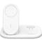 Фото - Безпровідний зарядний пристрій Belkin 3in1 Magnetic Foldable White (WIZ029VFWH) | click.ua