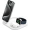 Фото - Безпровідний зарядний пристрій Belkin 3in1 Magnetic Foldable White (WIZ029VFWH) | click.ua