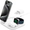 Фото - Безпровідний зарядний пристрій Belkin 3in1 Magnetic Foldable White (WIZ029VFWH) | click.ua