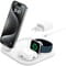 Фото - Беспроводное зарядное устройство Belkin 3in1 Magnetic Foldable White (WIZ029VFWH) | click.ua