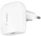 Фото - Сетевое зарядное устройство Belkin 20W USB-C PD PPS White (WCA006VFWH) | click.ua