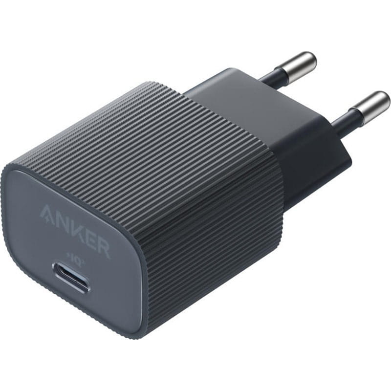 Мережевий зарядний пристрій Anker PowerPort 511 Nano IV - 30W USB-C Black (A2337G11)