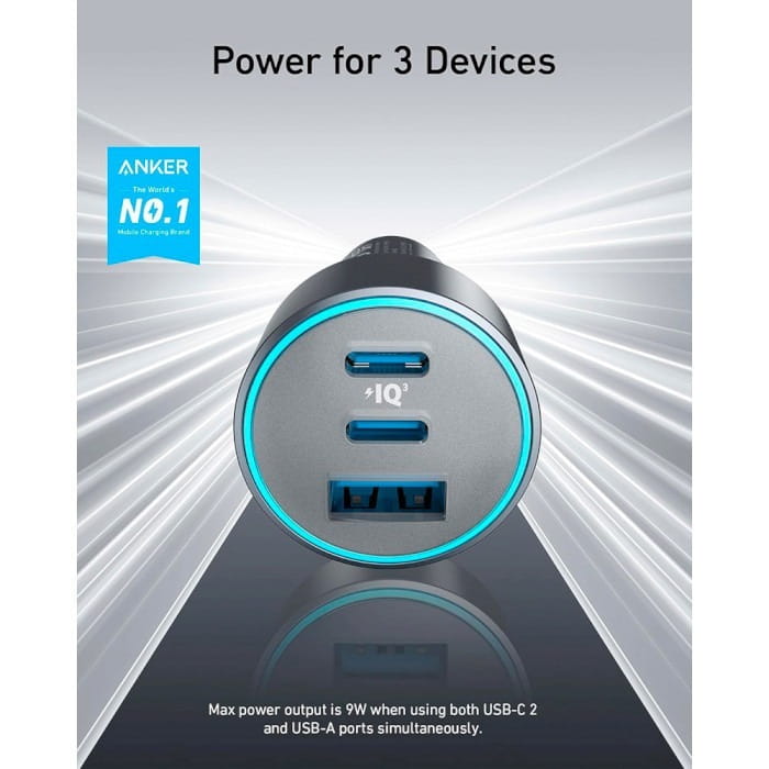 Сетевое зарядное устройство Anker PowerDrive 325 (USB-A) Black (A2731HA1)