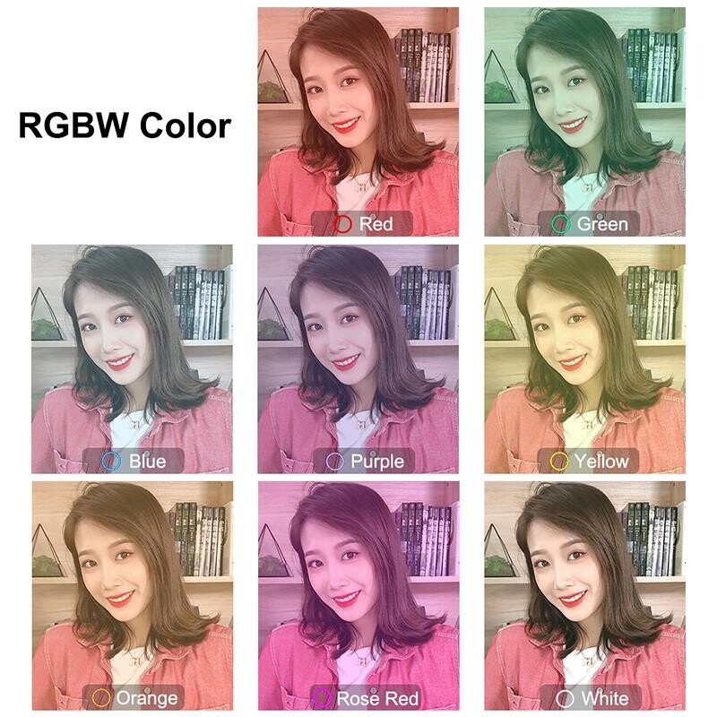 Кольцевая USB RGBW LED-лампа Puluz PKT3047B 6.2" + настольное крепление (PKT3047B)