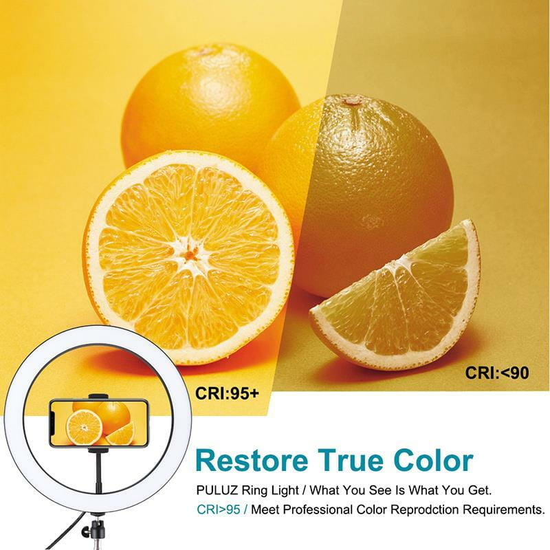 Кольцевая USB LED-лампа Puluz PU397 10.2" (PU397)