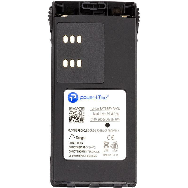Акумулятор Power-Time для радіостанції Motorola GP320 Li-ion 7.4V 2600mAh (PTM-328L)