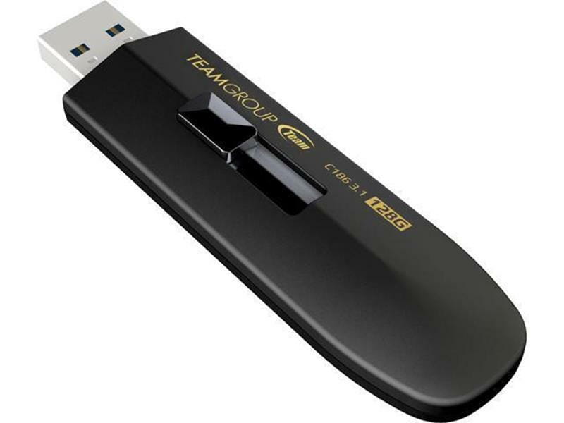 Флеш-накопитель USB3.2 128GB Team C186 Black (TC1863128GB01)