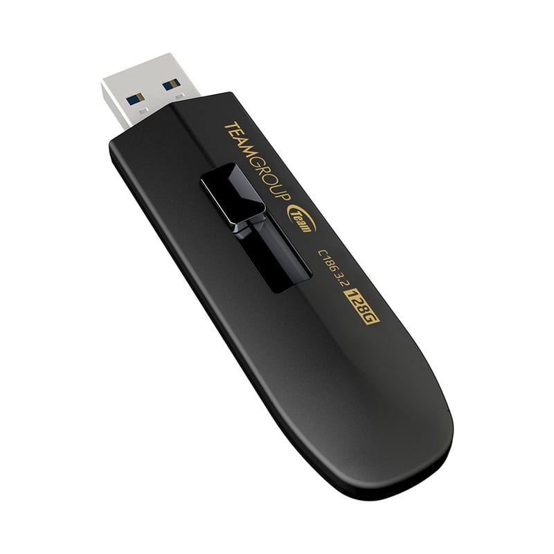 Флеш-накопитель USB3.2 128GB Team C186 Black (TC1863128GB01)