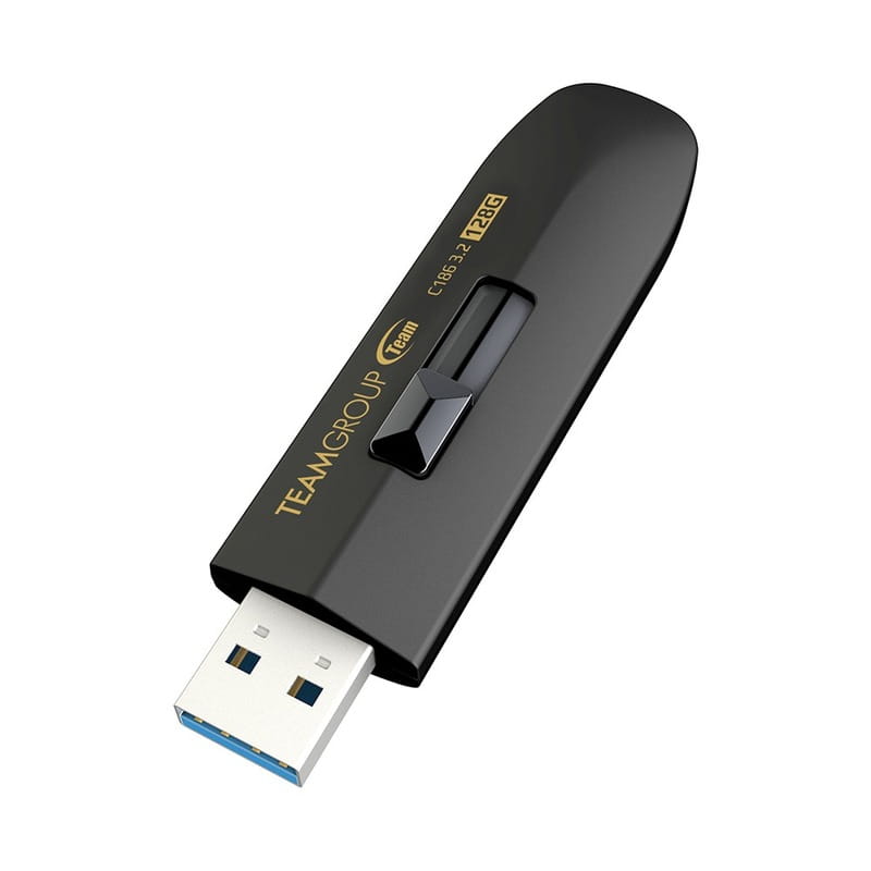 Флеш-накопитель USB3.2 128GB Team C186 Black (TC1863128GB01)