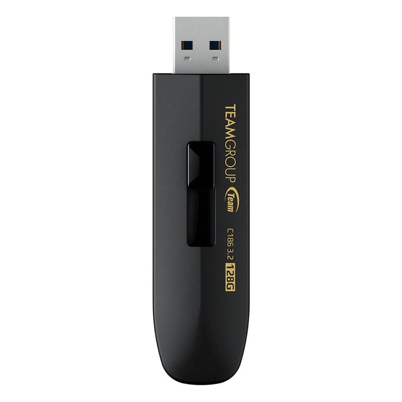 Флеш-накопитель USB3.2 128GB Team C186 Black (TC1863128GB01)