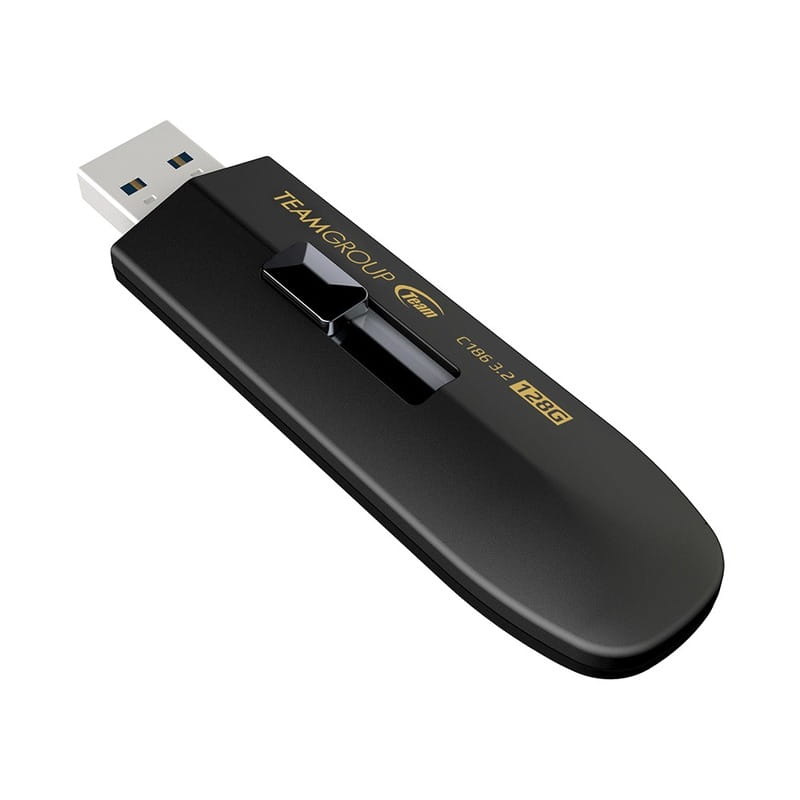 Флеш-накопитель USB3.2 128GB Team C186 Black (TC1863128GB01)