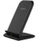 Фото - Бездротовий зарядний пристрій Choetech Fast Wireless Charging Stand 2coils Black (T555-F-BK) | click.ua