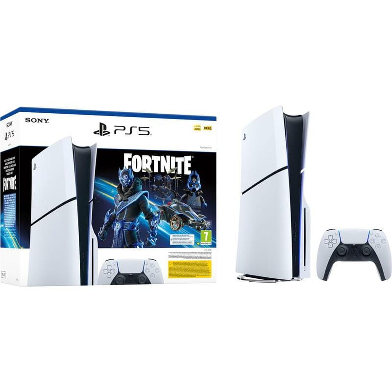 Игровая приставка Sony PlayStation 5 Slim Blu-ray (Fortnite Cobalt Star Bundle) (1000045165)