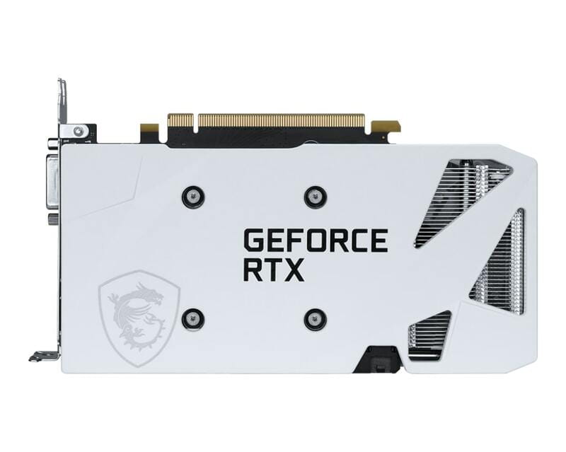 Видеокарта GF RTX 3050 8GB GDDR6 Ventus 2X XS White OC MSI (GeForce RTX 3050 VENTUS 2X XS WHITE 8G OC)