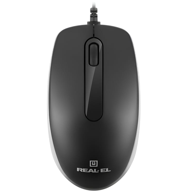 Мышь REAL-EL RM-217 Black (EL123200038)