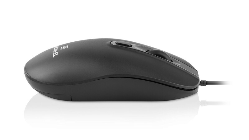 Мышь REAL-EL RM-222 Black (EL123200040)