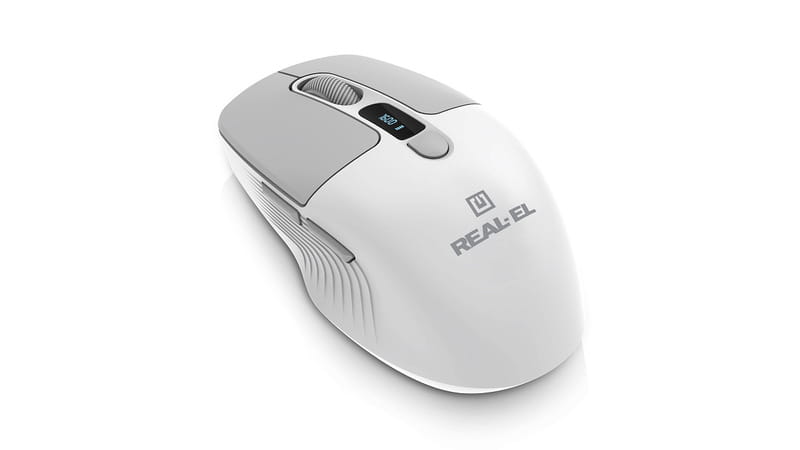 Мышь беспроводная REAL-EL RM-480W White