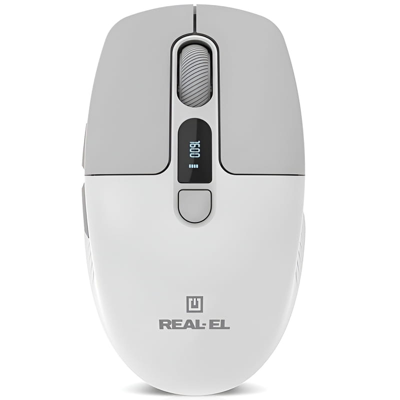 Миша бездротова REAL-EL RM-480W White