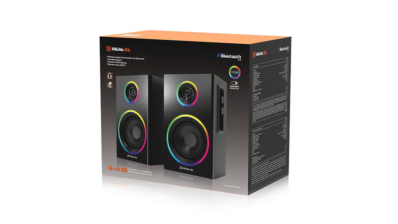 Акустическая система REAL-EL S-410 Black