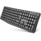 Фото - Комплект (клавиатура, мышь) беспроводной REAL-EL Kit 551W Black | click.ua