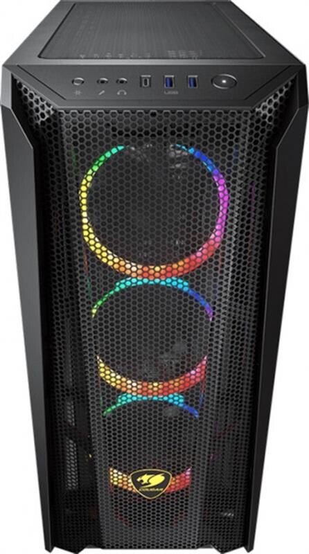 Корпус Cougar MX660 Mesh RGB Black без БП