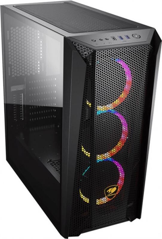 Корпус Cougar MX660 Mesh RGB Black без БП