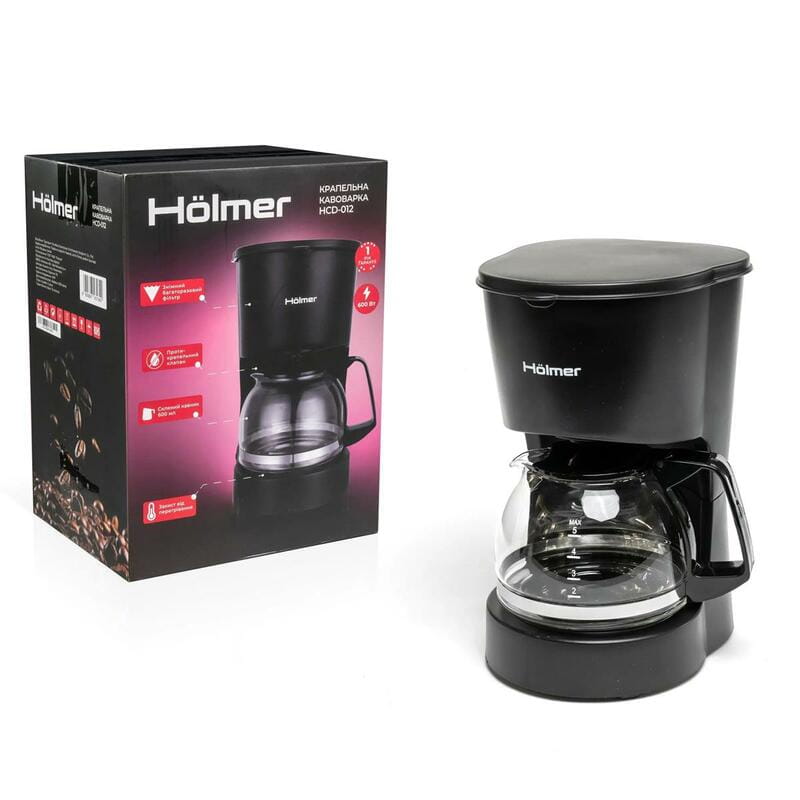 Кавоварка крапельна Holmer HCD-012