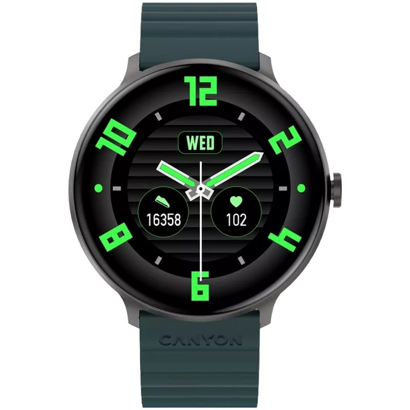 Смарт-часы Canyon Jacky SW-69 Green Orange (CNS-SW69BG)