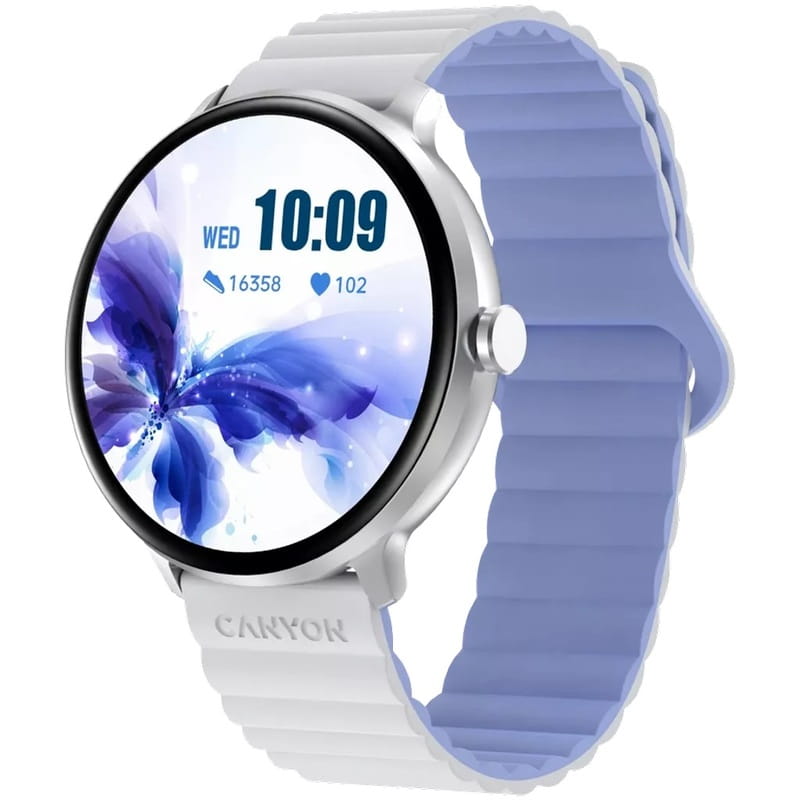 Смарт-часы Canyon Jacky SW-69 White Blue (CNS-SW69WB)