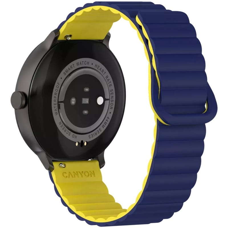 Смарт-годинник Canyon Jacky SW-69 Blue Yellow (CNS-SW69BL)