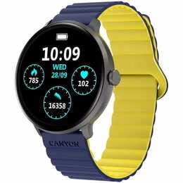 Смарт-годинник Canyon Jacky SW-69 Blue Yellow (CNS-SW69BL)
