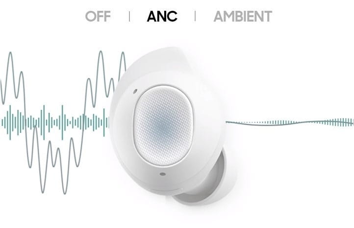 Bluetooth-гарнитура Samsung Galaxy Buds FE SM-R400 White (SM-R400NZWASEK)_акция