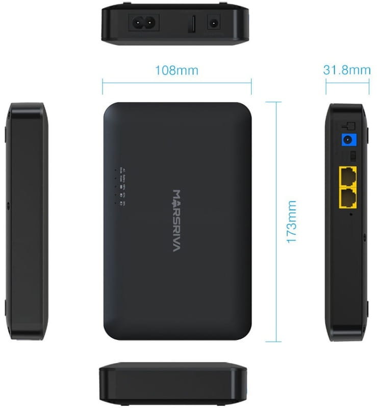 Джерело безперебійного живлення для роутера Marsriva KP2 Pro