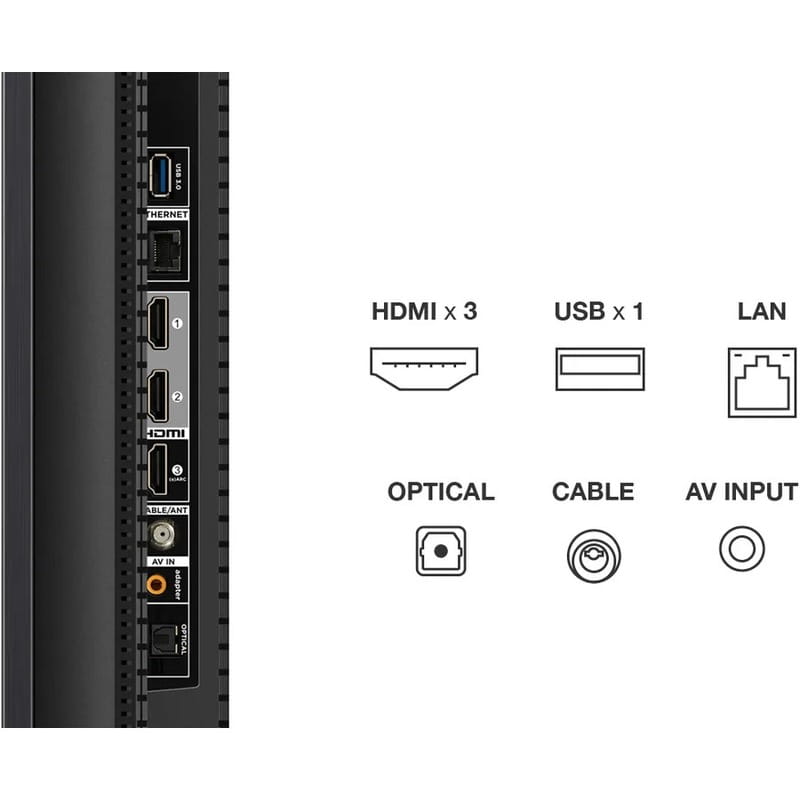 Телевiзор TCL 75C655 Pro
