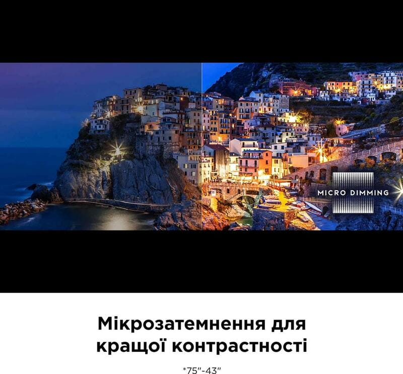 Телевiзор TCL 43P655