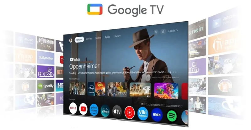 Телевiзор TCL 50P655