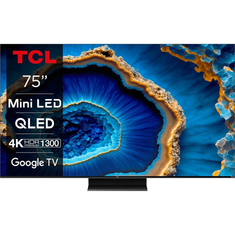 Телевiзор TCL 75C805