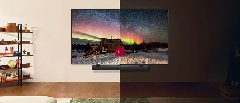 Телевiзор LG 75QNED80T6A