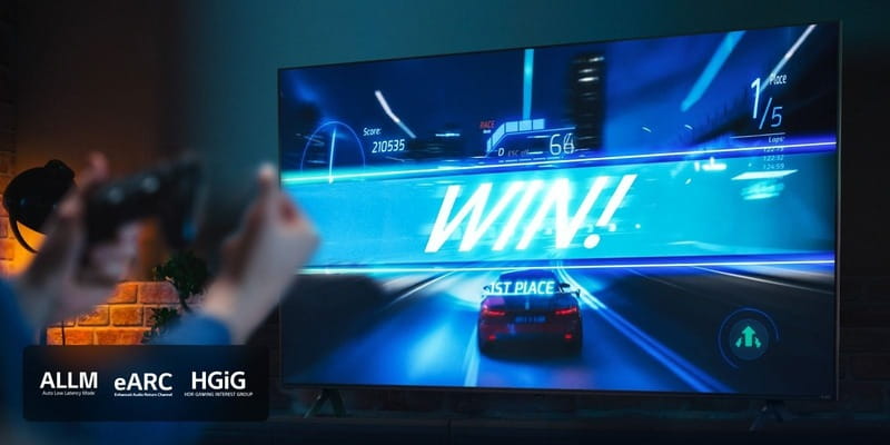Телевiзор LG 75QNED80T6A