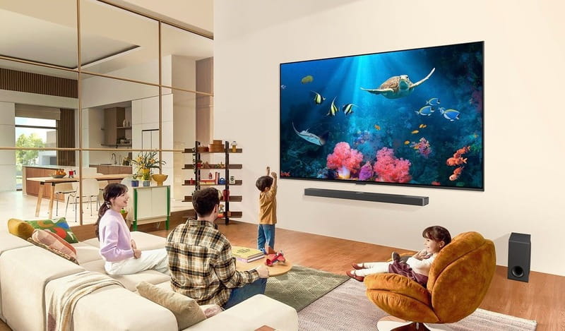 Телевiзор LG 75QNED80T6A