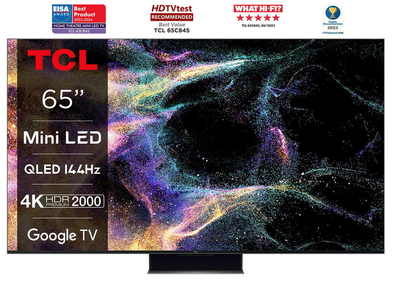 Телевiзор TCL 65C845