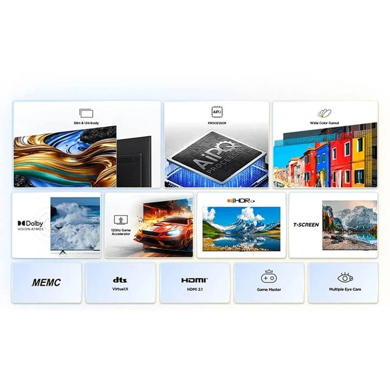 Телевiзор TCL 65P755