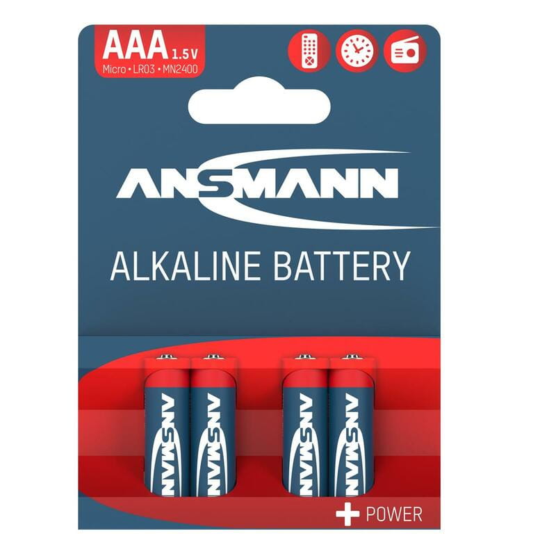 Батарейка Ansmann AAA/LR03 BL 4шт