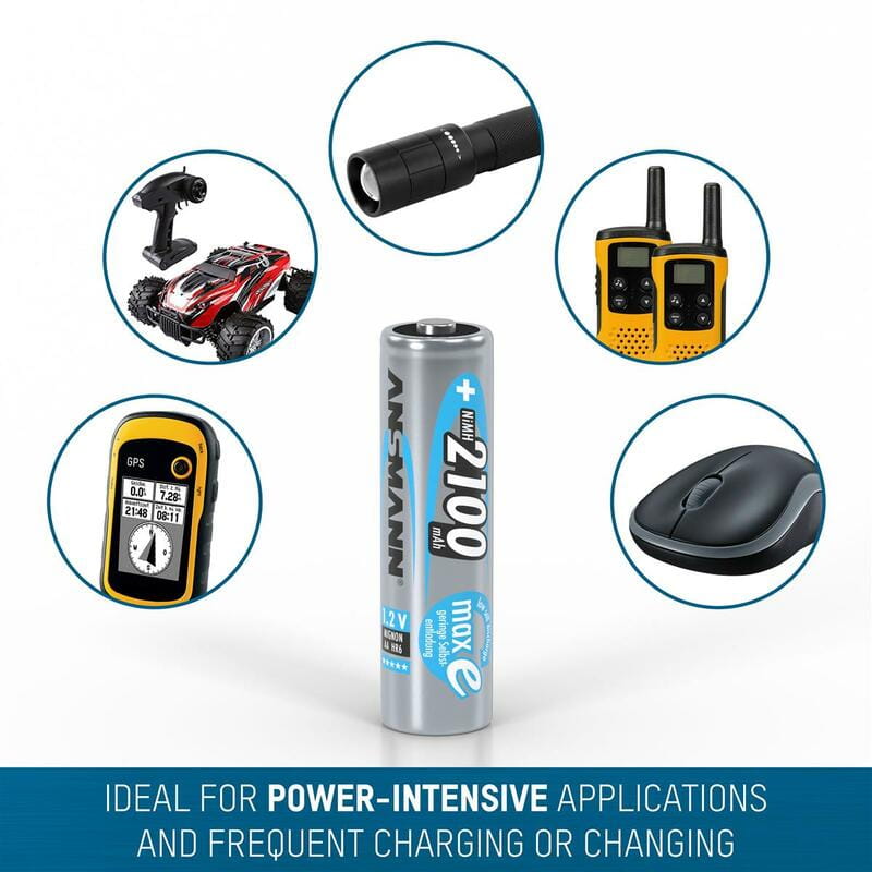 Аккумуляторы Ansmann AA/HR06 NI-MH 2100 mAh BL 4 шт
