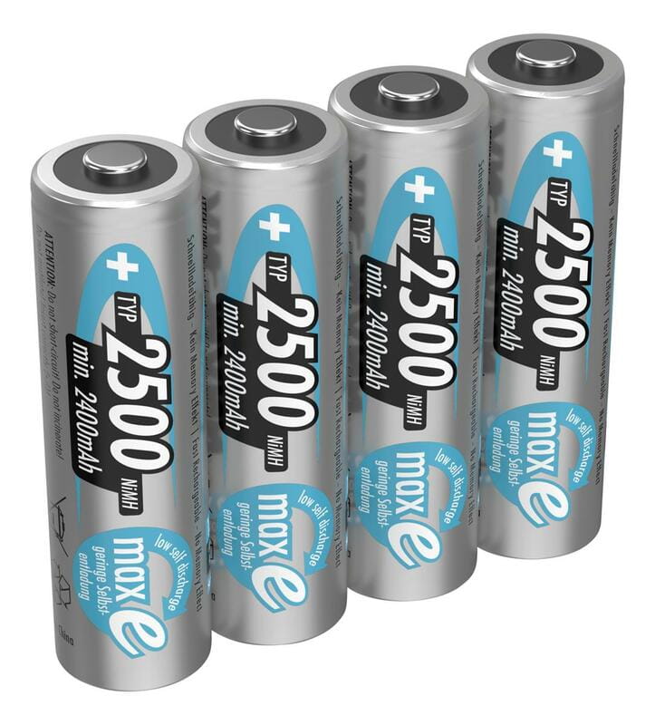Аккумуляторы Ansmann AA/HR06 NI-MH 2500 mAh BL 4 шт